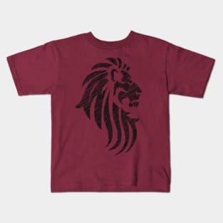 Lion Tribal Tattoo Style Kids T-Shirt